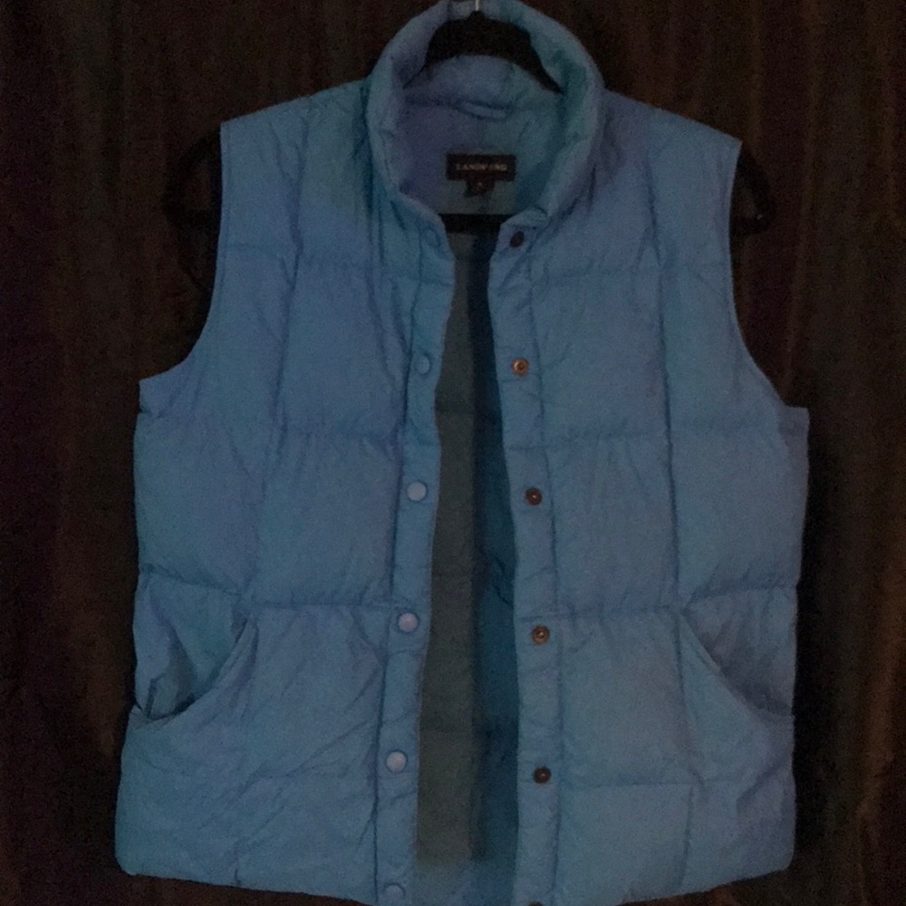 Lands’ End pocketed vest